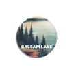 Balsam Lake Provincial Park of Ontario Pinback Button, Canada Parks