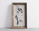 Bamboo in the Wind Giclee Print: Vintage Japanese Asian Art (Framed or Unframed)