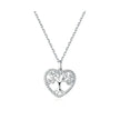 Heart of Nature Sterling Silver Tree of Life Pendant Necklace