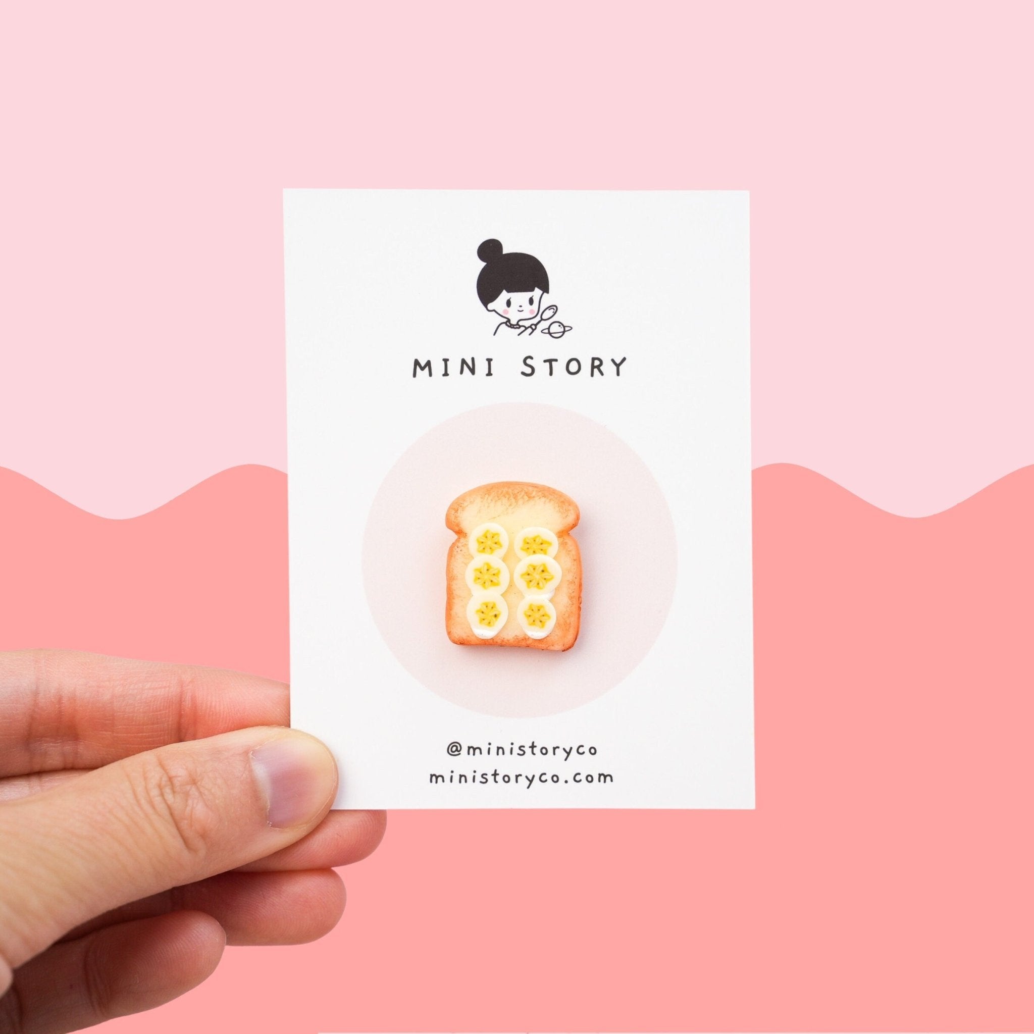 Banana Toast Pin