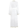 Bandage cardigan robe Arab  dress