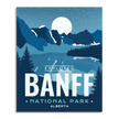 Banff National Park 'Explored' Poster, Canada Parks