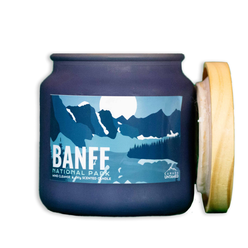 Banff National Park 'MIND CLEANSE' Scented Candle, Canada Parks