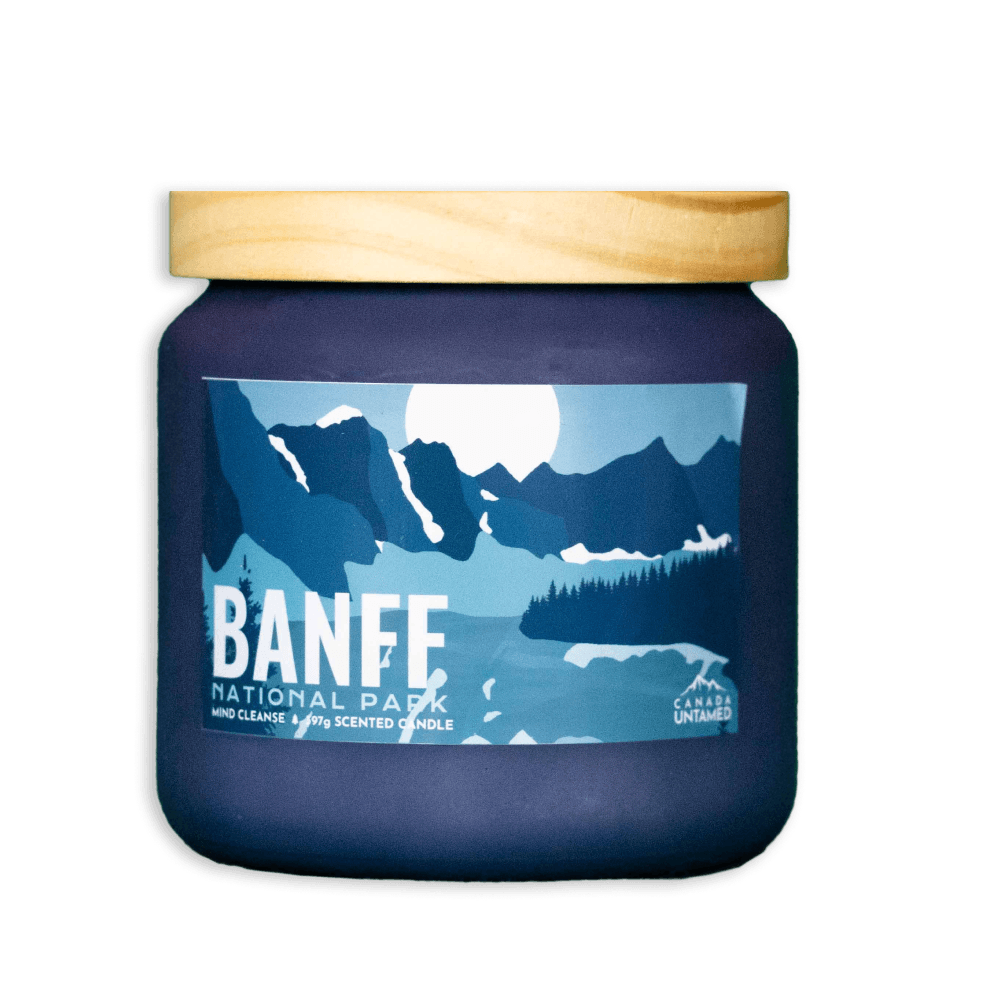 Banff National Park 'MIND CLEANSE' Scented Candle, Canada Parks