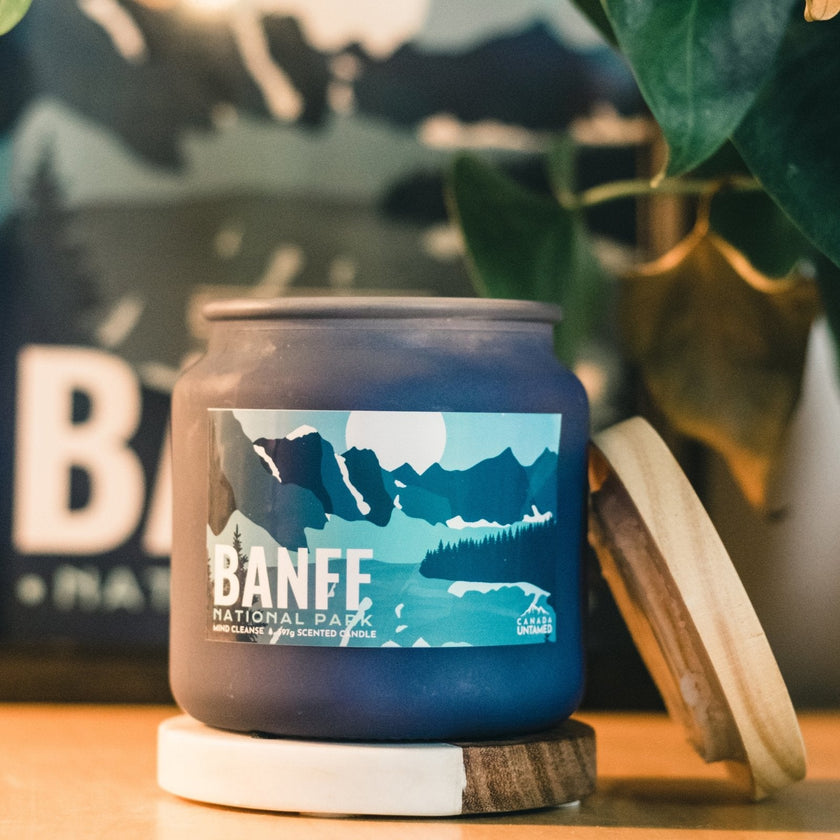 Banff National Park 'MIND CLEANSE' Scented Candle, Canada Parks