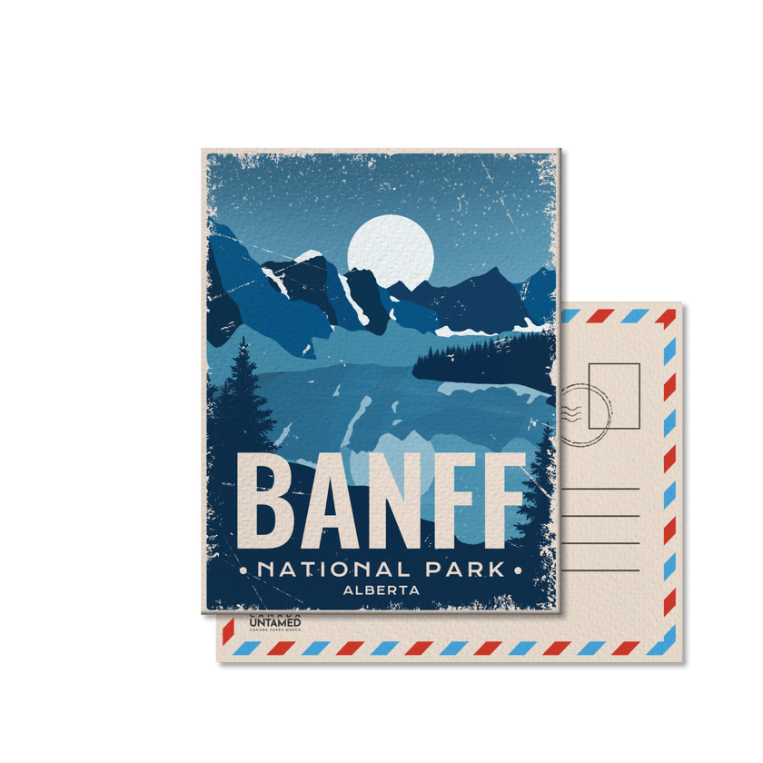 Banff National Park of Canada Park Postcard, Canada Parks