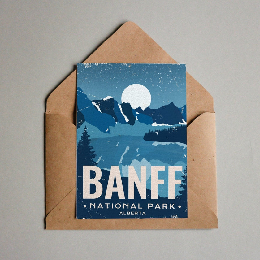 Banff National Park of Canada Park Postcard, Canada Parks