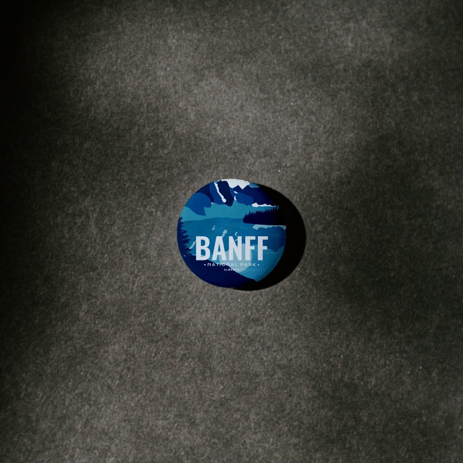 Banff National Park of Canada Pinback Button, Canada Parks