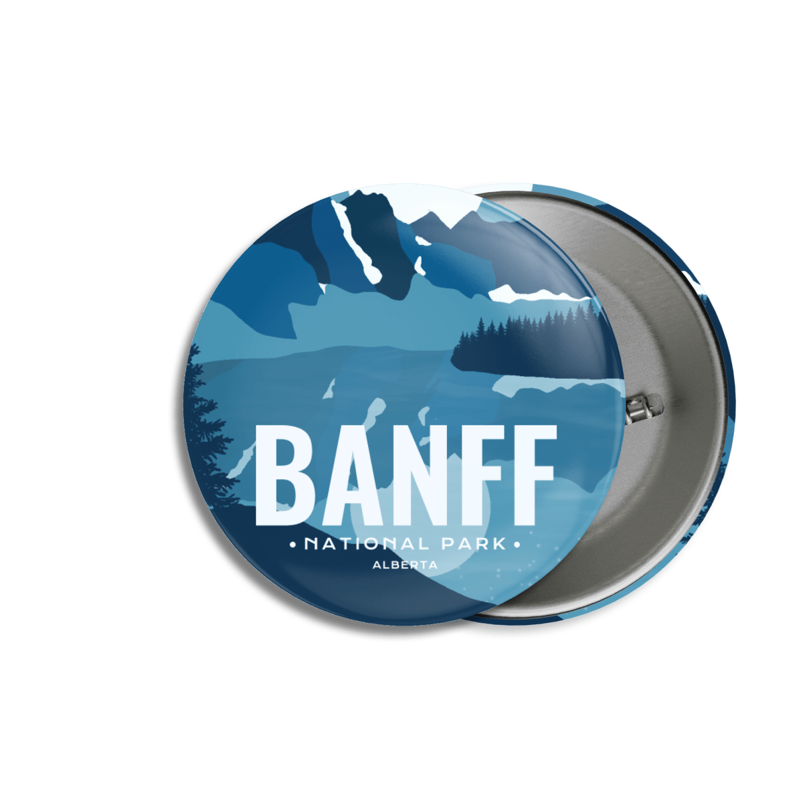 Banff National Park of Canada Pinback Button, Canada Parks