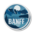 Banff National Park of Canada Waterproof Vinyl Sticker, Canada Parks