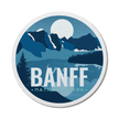 Banff National Park of Canada Waterproof Vinyl Sticker, Canada Parks