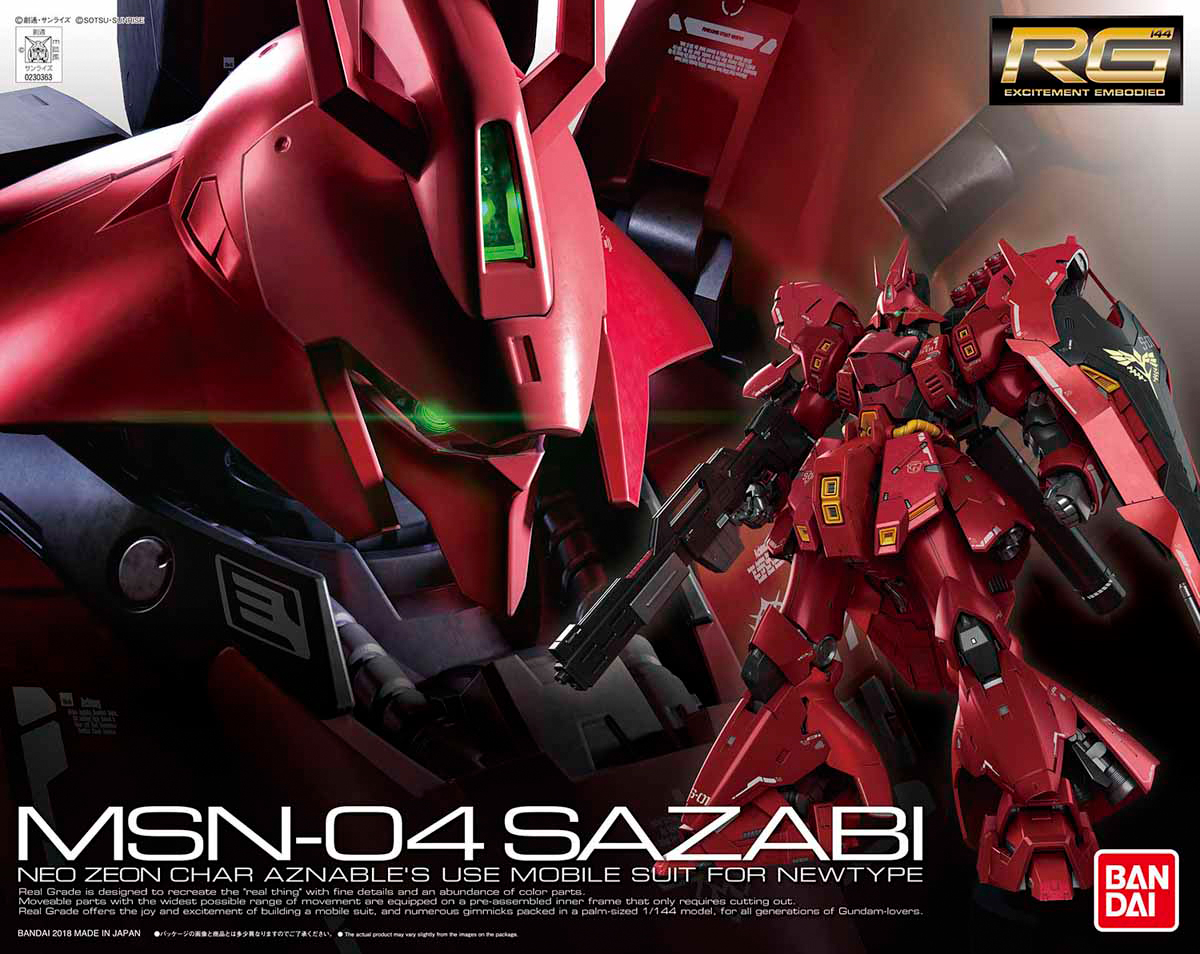 1/144 Real Grade Sazabi