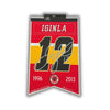 JAROME IGINLA #12 – FACSIMILE SIGNATURE CALGARY ARENA BANNER – PRO HOCKEY WALL DECOR