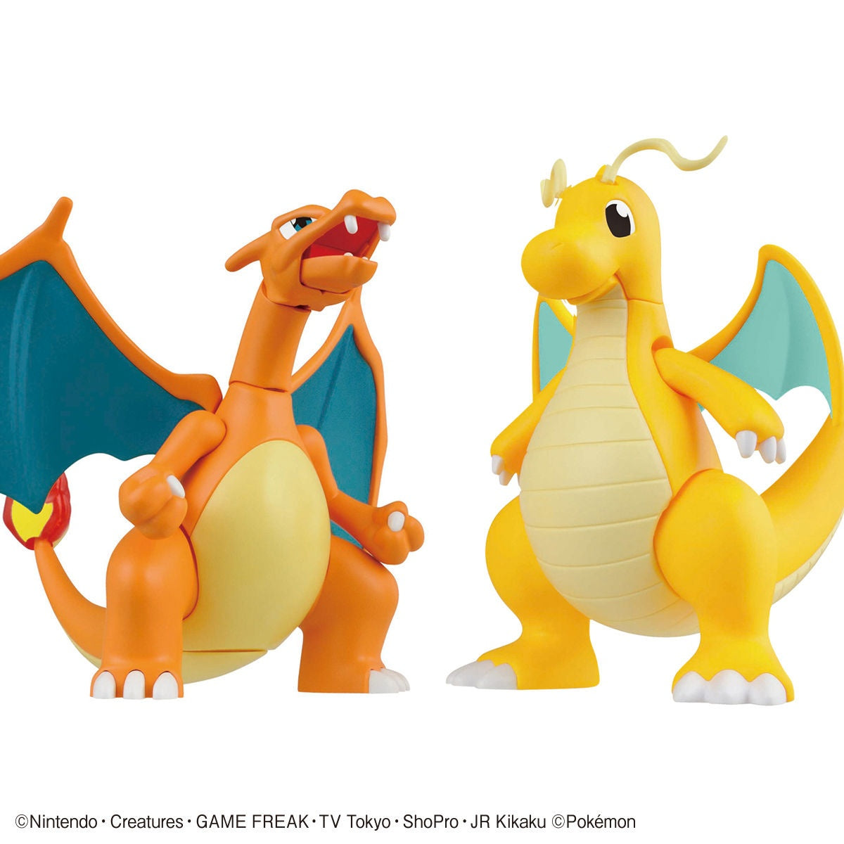 Pokémon Model Kit Charizard & Dragonite