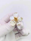 Baroque Pearl Earrings Female European And American Temperament Personality Flower Stud Earrings