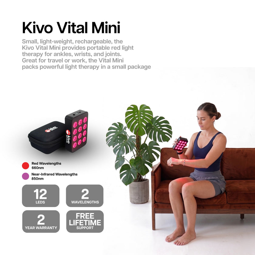 Kivo Vital Mini: Portable Red Light