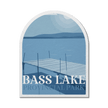 Bass Lake Ontario Provincial Park Waterproof Vinyl Sticker, Canada Parks