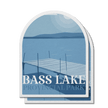 Bass Lake Ontario Provincial Park Waterproof Vinyl Sticker, Canada Parks