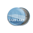Bass Lake Provincial Park of Ontario Pinback Button, Canada Parks