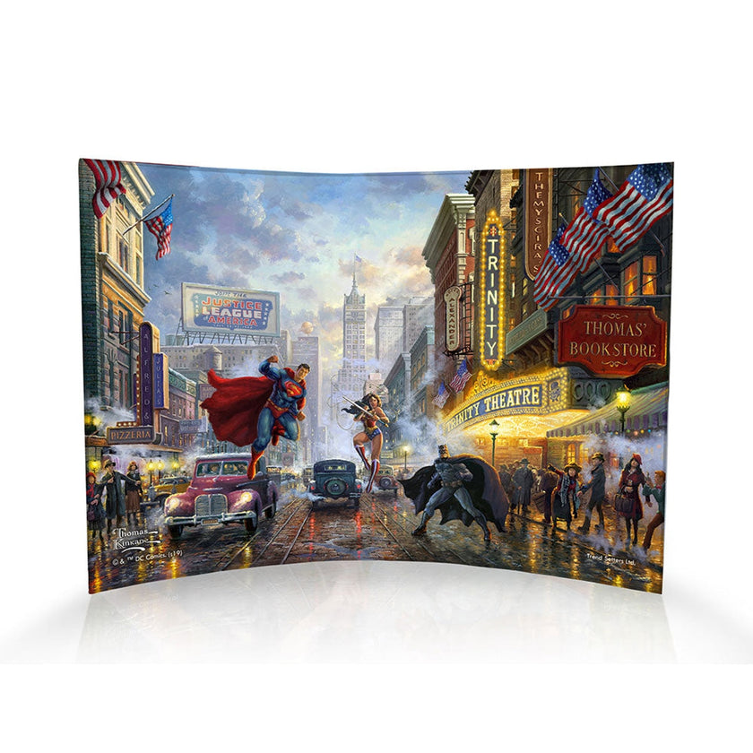 Batman, Wonder Woman , Superman Curved 10