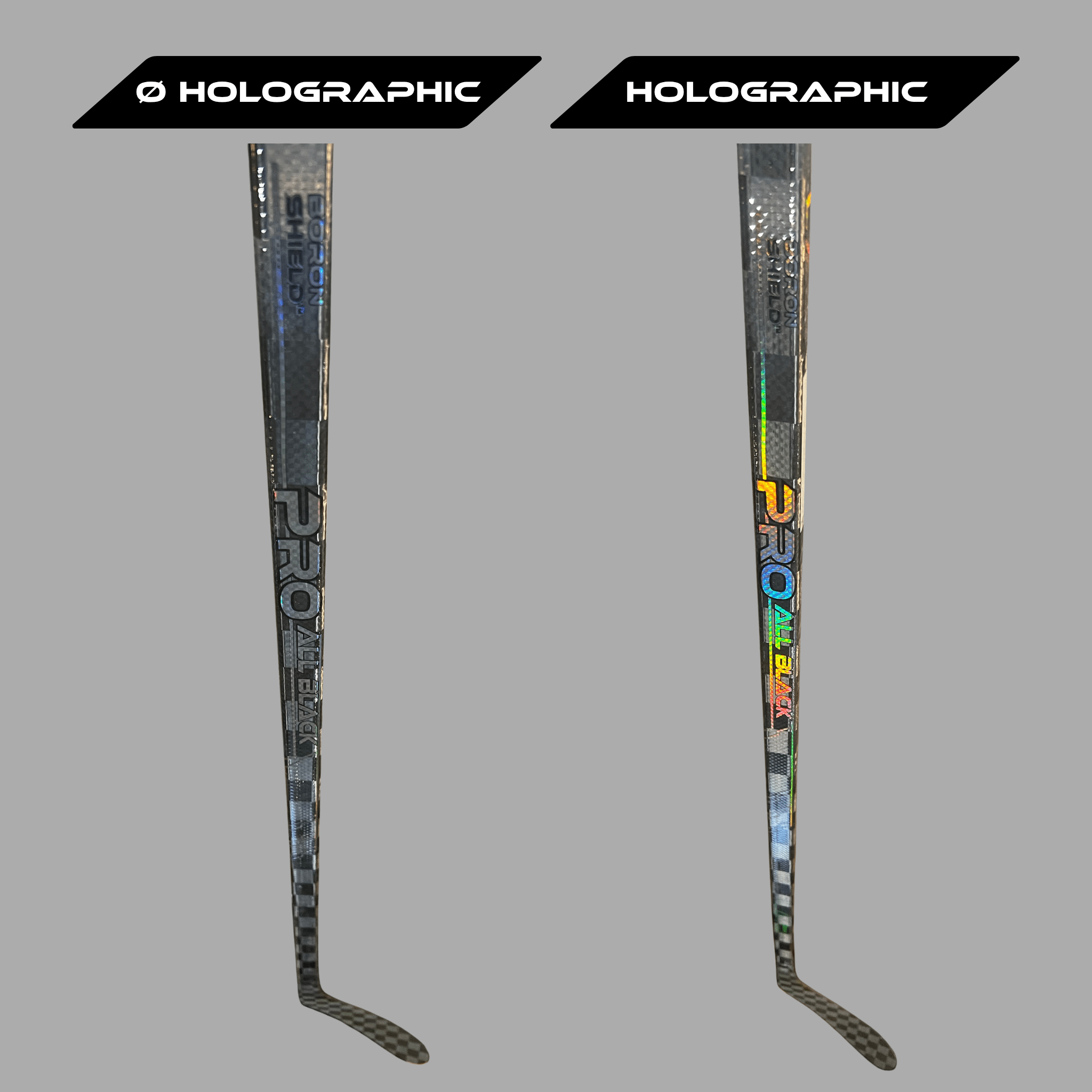 Bâton de hockey Pro All Black™ V2 – Intermédiaire