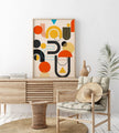 Bauhaus Art Print: Abstract Mid-Century Modern Giclee Print