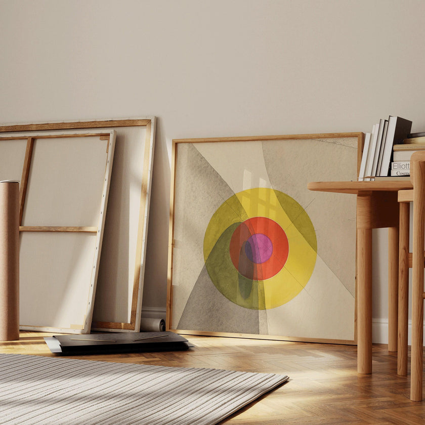Bauhaus Art Print: Joost Schmidt Mid-Century Modern Giclee on Hahnemuhle Paper (1x1)