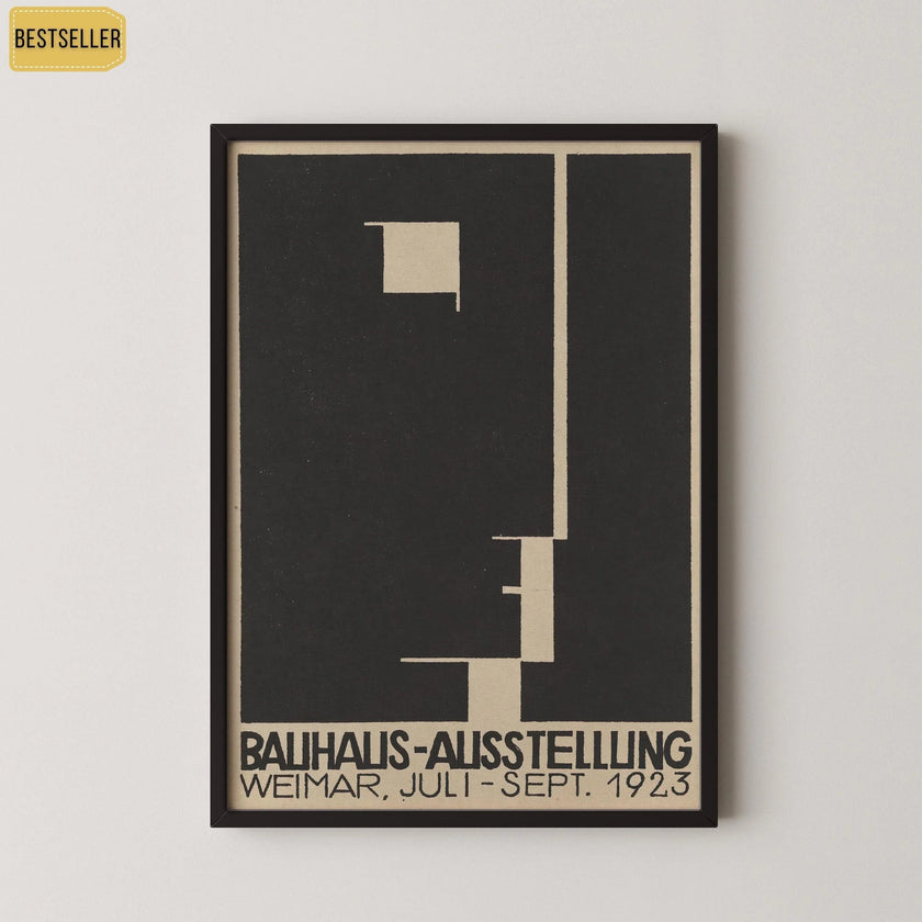 Bauhaus Ausstellung 1923 Print: Mid-Century Modern Art