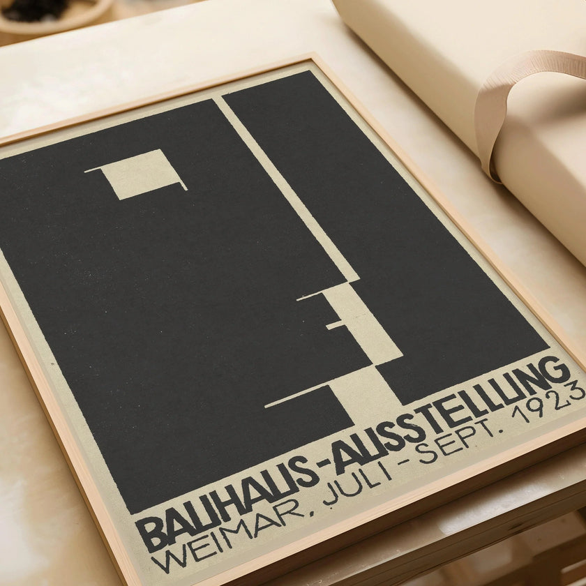 Bauhaus Ausstellung 1923 Print: Mid-Century Modern Art
