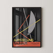 Bauhaus Exhibition Poster: Laszo Moholy-Nagy Geometric Art Print