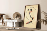 Bauhaus Exhibition Poster: Vintage Mid-Century Modern Art Print
