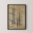Bauhaus Structure Art Print: Felix del Marle Mid-Century Modern Giclee Print