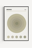 Bauhaus 'The Target' Art Print: Mid-Century Modern Giclee