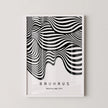 Bauhaus Waves Art Print: Mid-Century Modern Giclee Poster