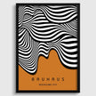 Bauhaus Waves Art Print: Mid-Century Modern Home Decor (Available Framed)