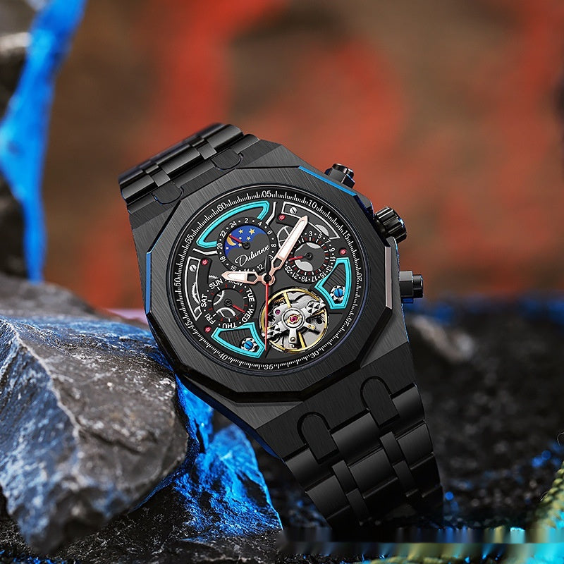 Men's Fully Automatic Mechanical Watch – Royal Oak Sport Style Waterproof Luxury Watch