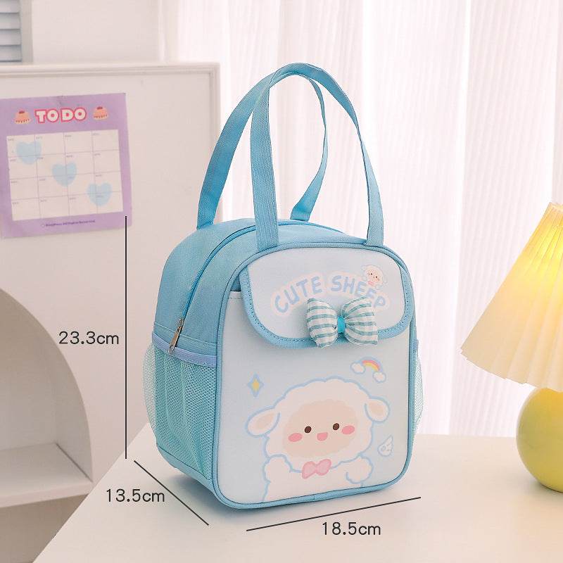 Portable Kids Preschool Cute Cartoon Lunch Bag