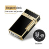 Luxury Bohemian  Butane Torch Lighter with Cigar Hole Punch
