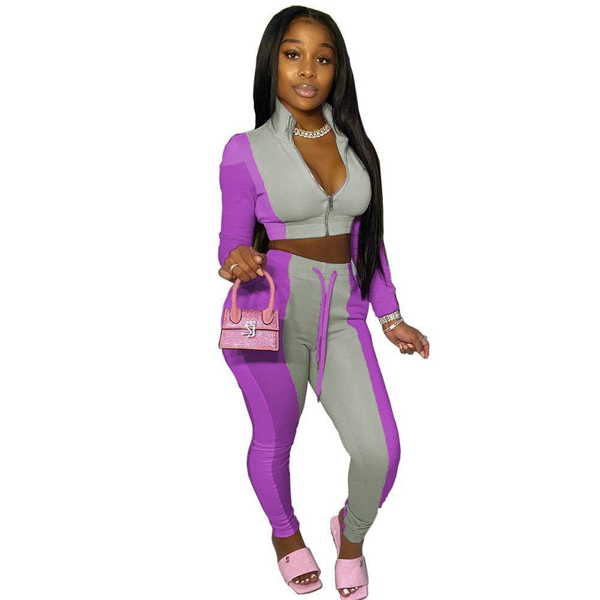 2pcs women Athleisure Outfit set Fitness wear for women
