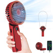 Handheld Desktop Halter Six-gear Can Be Used As Power Bank Digital Display Fan