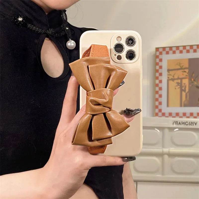 Ladies Bowtie iphone case TPU Protective Phone case for Apple Phones