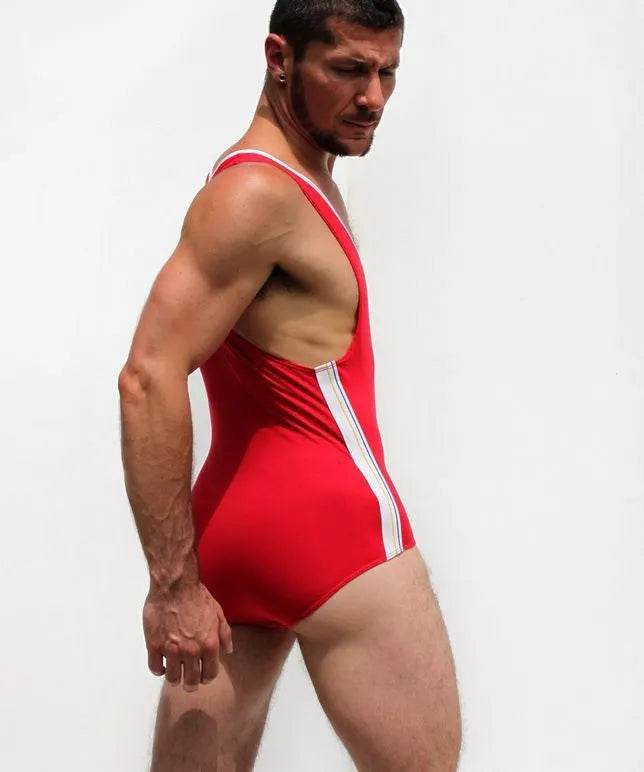 Men's Underwear Underpants One-piece Vest Bodysuit thong