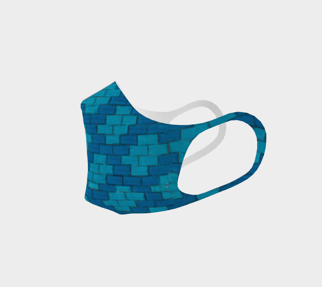 Face Covering | Blue Bricks