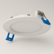 4″ LED Pot Light with Nightlight Rim — 2000K Amber Glow + 5CCT Selectable | Canless IC Rated (Dimmable)