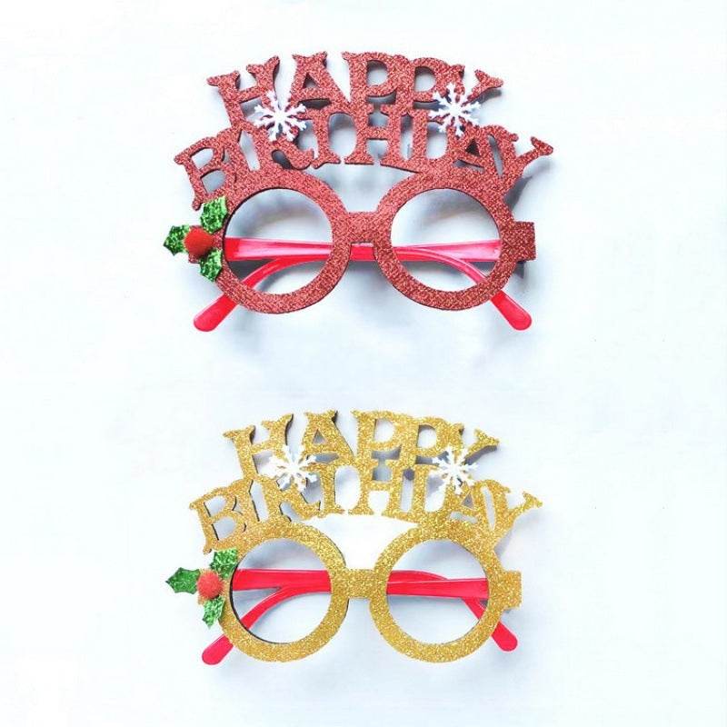 Christmas Creative Party Gathering Dress Up Glasses