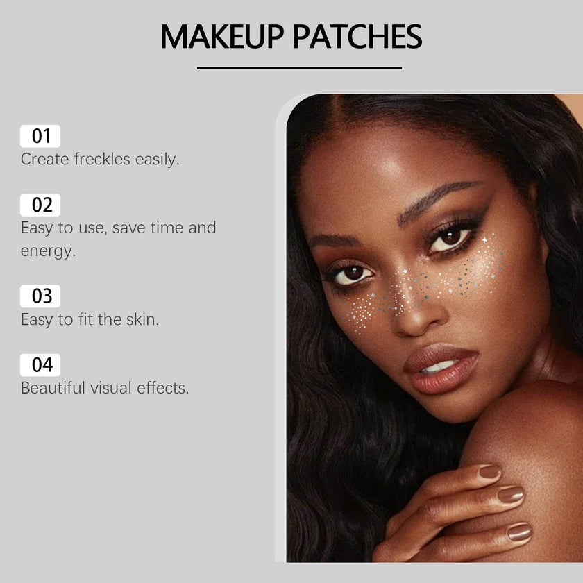 EELHOPE Spots Makeup Stickers Glitter Spots