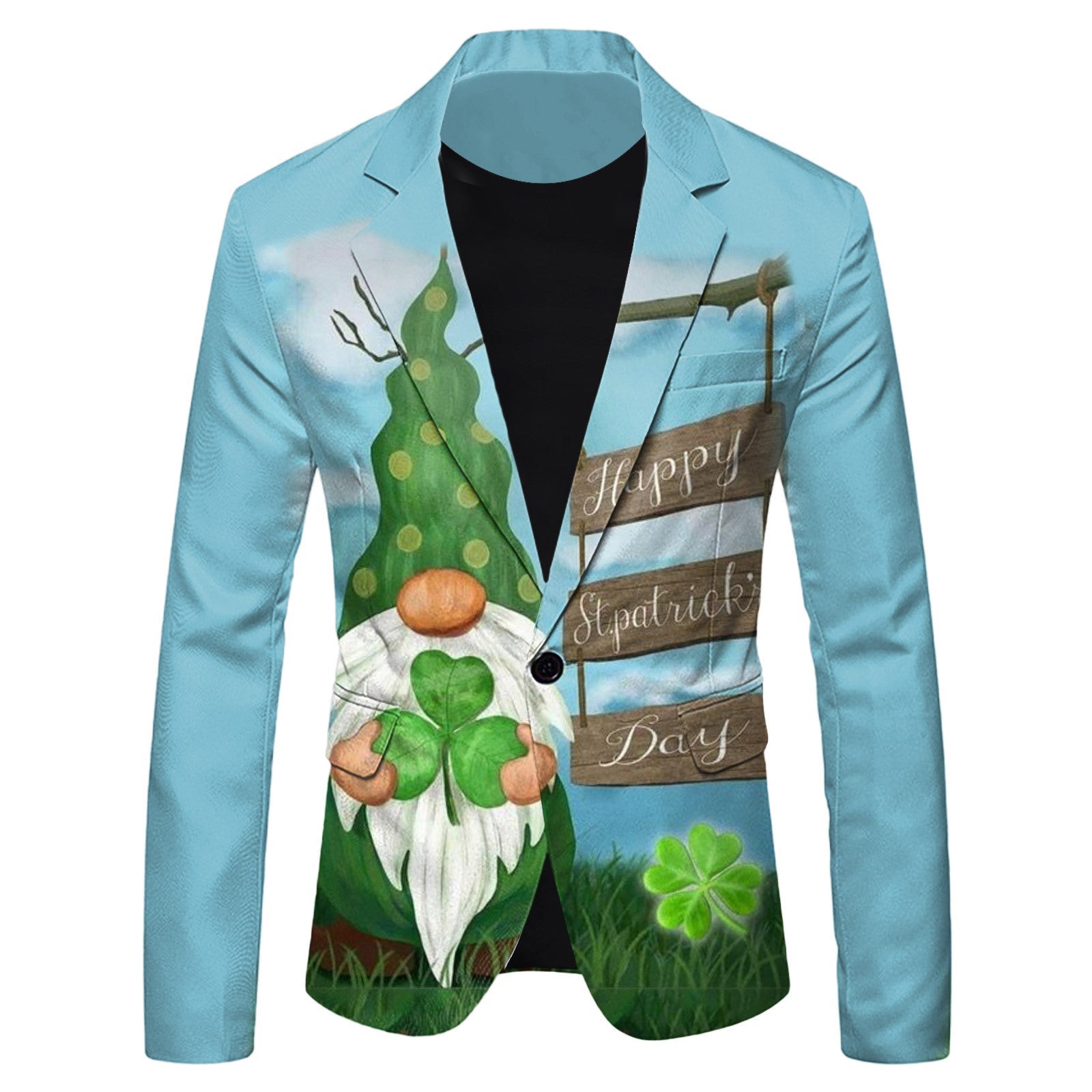 Men's Slim Fit Plaid Business Blazer – 14 Colors, S–3XL