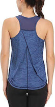Mesh Yoga Sports Running Vest Sleeveless Workout Tank top women