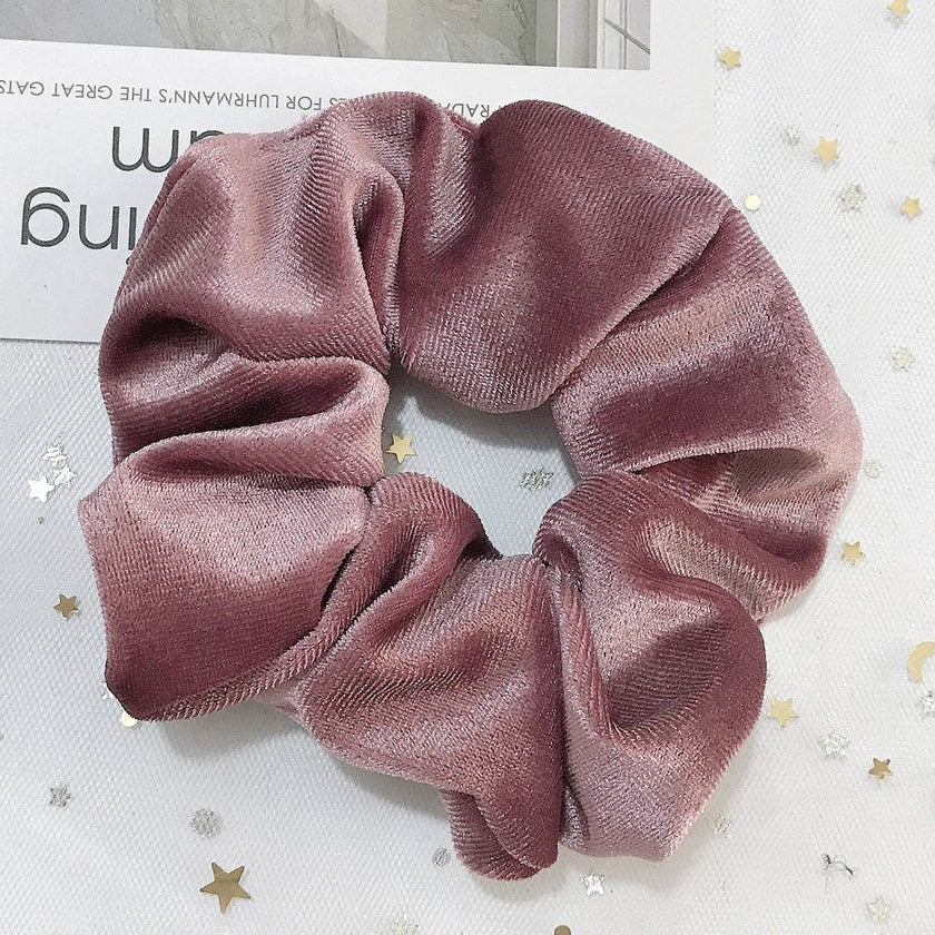 Fashion Velvet Scrunchies for Hair Ponytail Holder
