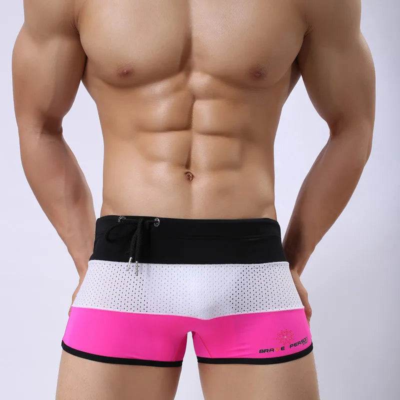 Men's Swimming Trunks – Nylon Boxer Shorts in Multiple Colours | EX-STOCK Canada